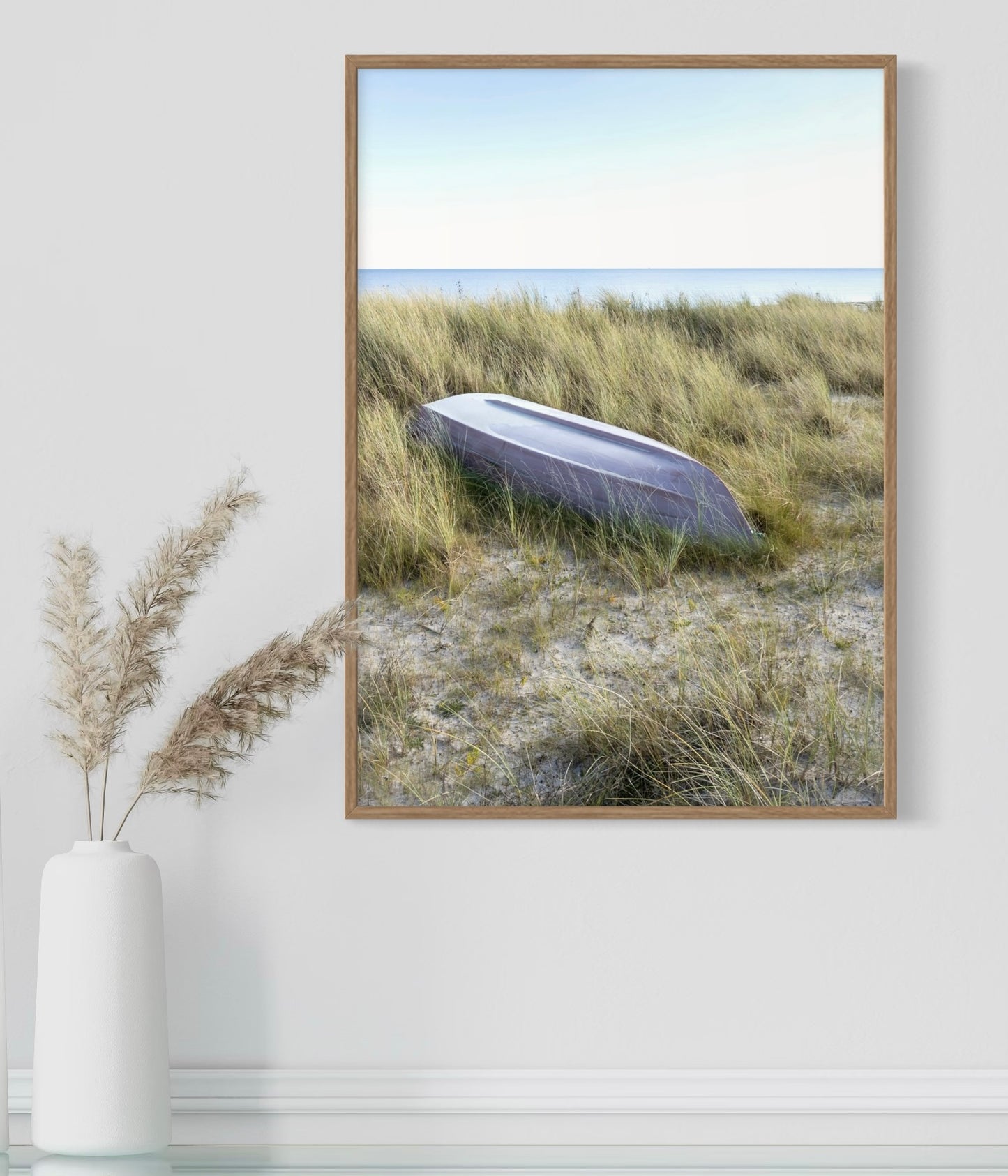 Jollen På Stranden - Deluxe Print