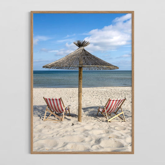 Sommer På Stranden - Deluxe Print