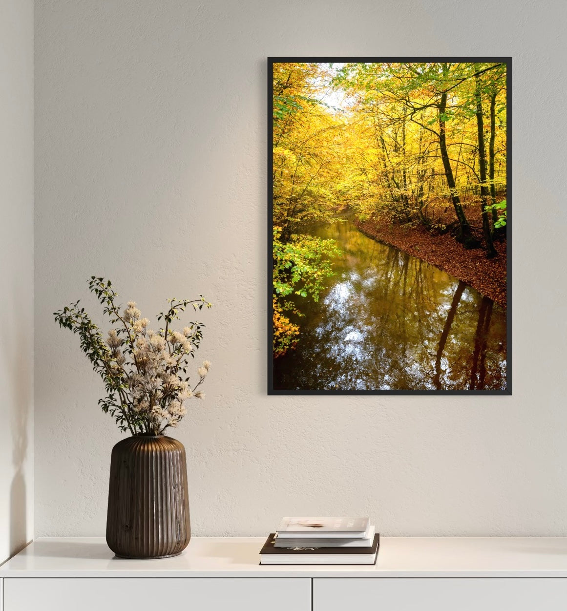 Efterår i Sæbygård Skov #1 - Deluxe Print