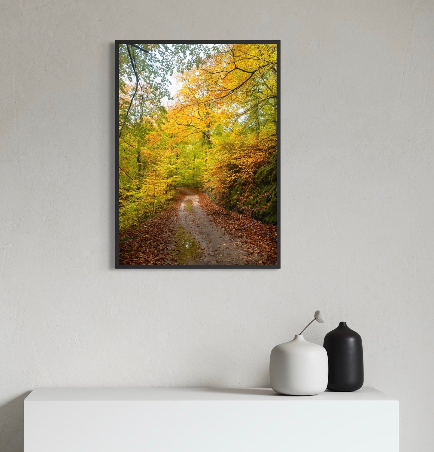 Efterår i Sæbygård Skov #4 - Deluxe Print