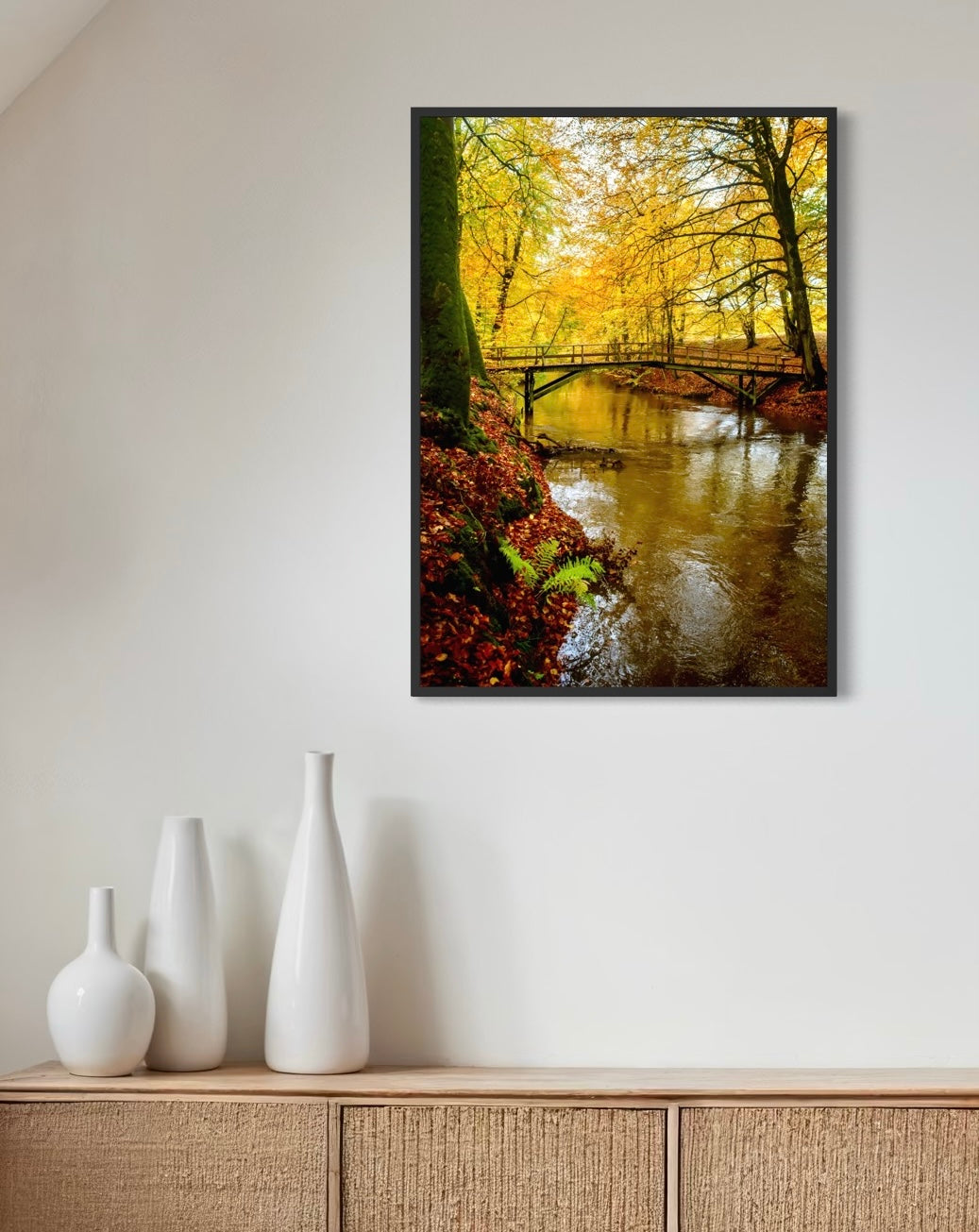 Efterår i Sæbygård Skov #6 - Deluxe Print