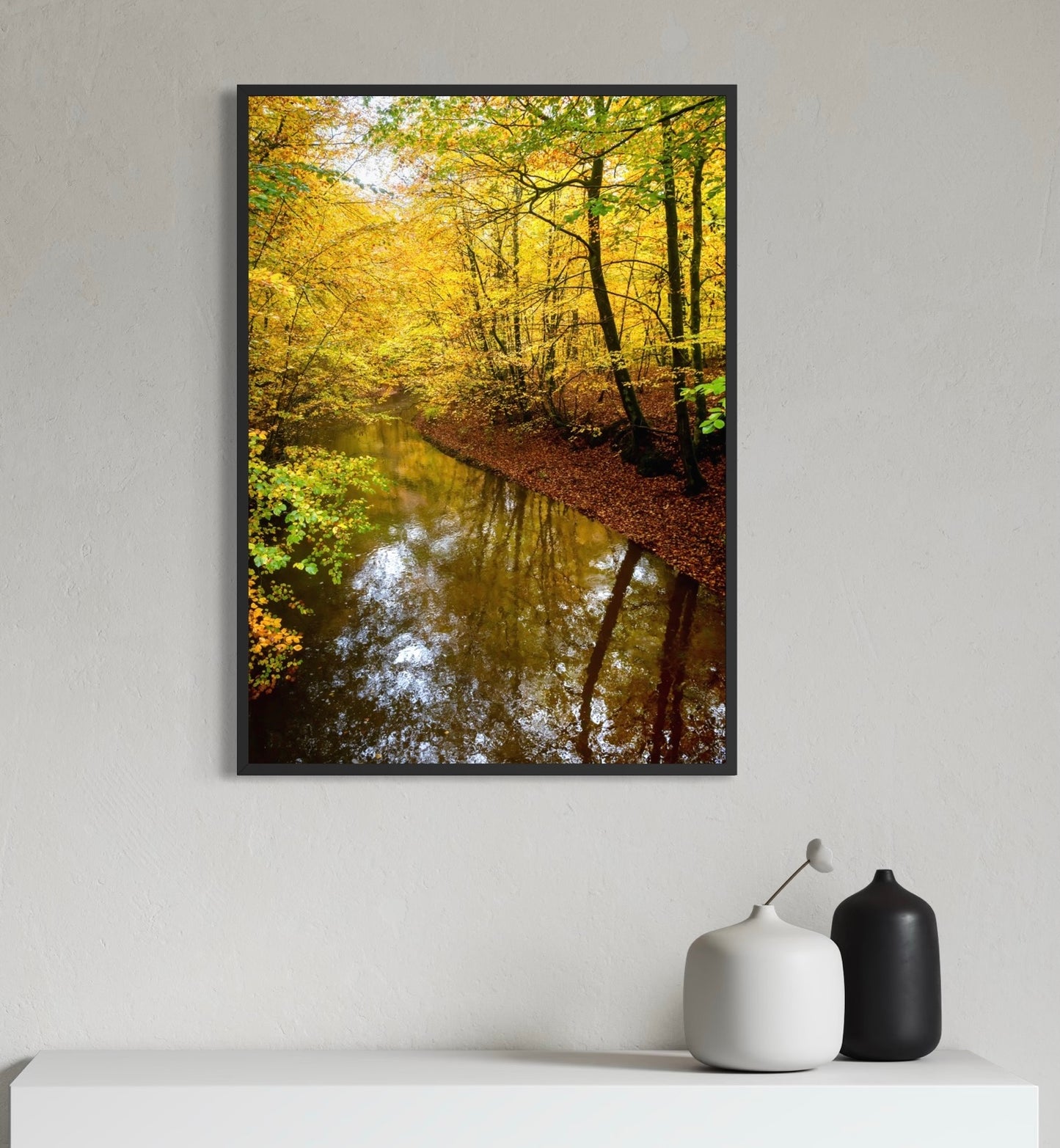 Efterår i Sæbygård Skov #1 - Deluxe Print