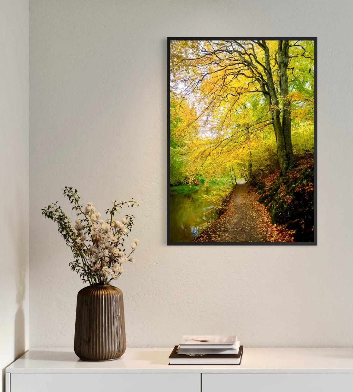 Efterår i Sæbygård Skov #2 - Deluxe Print