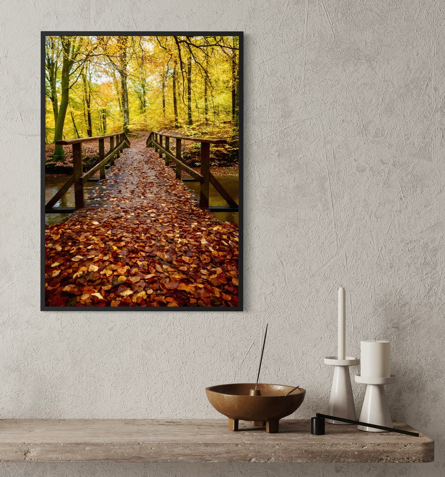 Efterår i Sæbygård Skov #5 - Deluxe Print