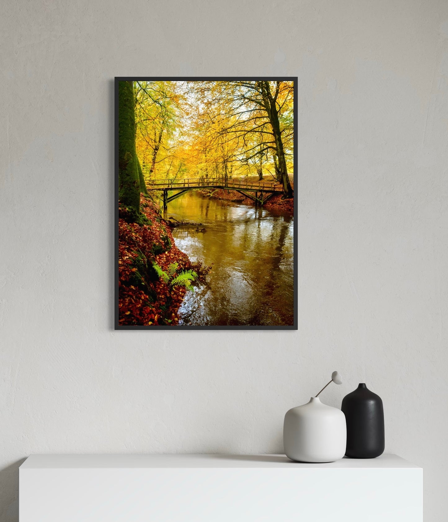 Efterår i Sæbygård Skov #6 - Deluxe Print