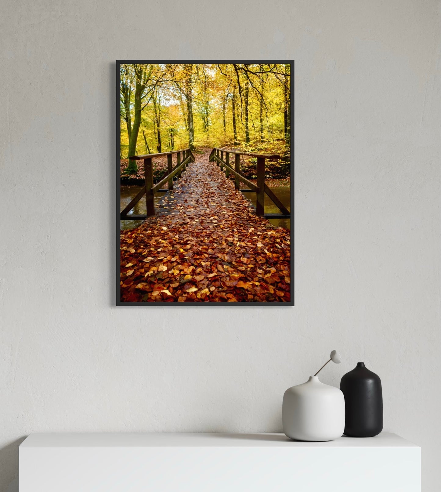 Efterår i Sæbygård Skov #5 - Deluxe Print