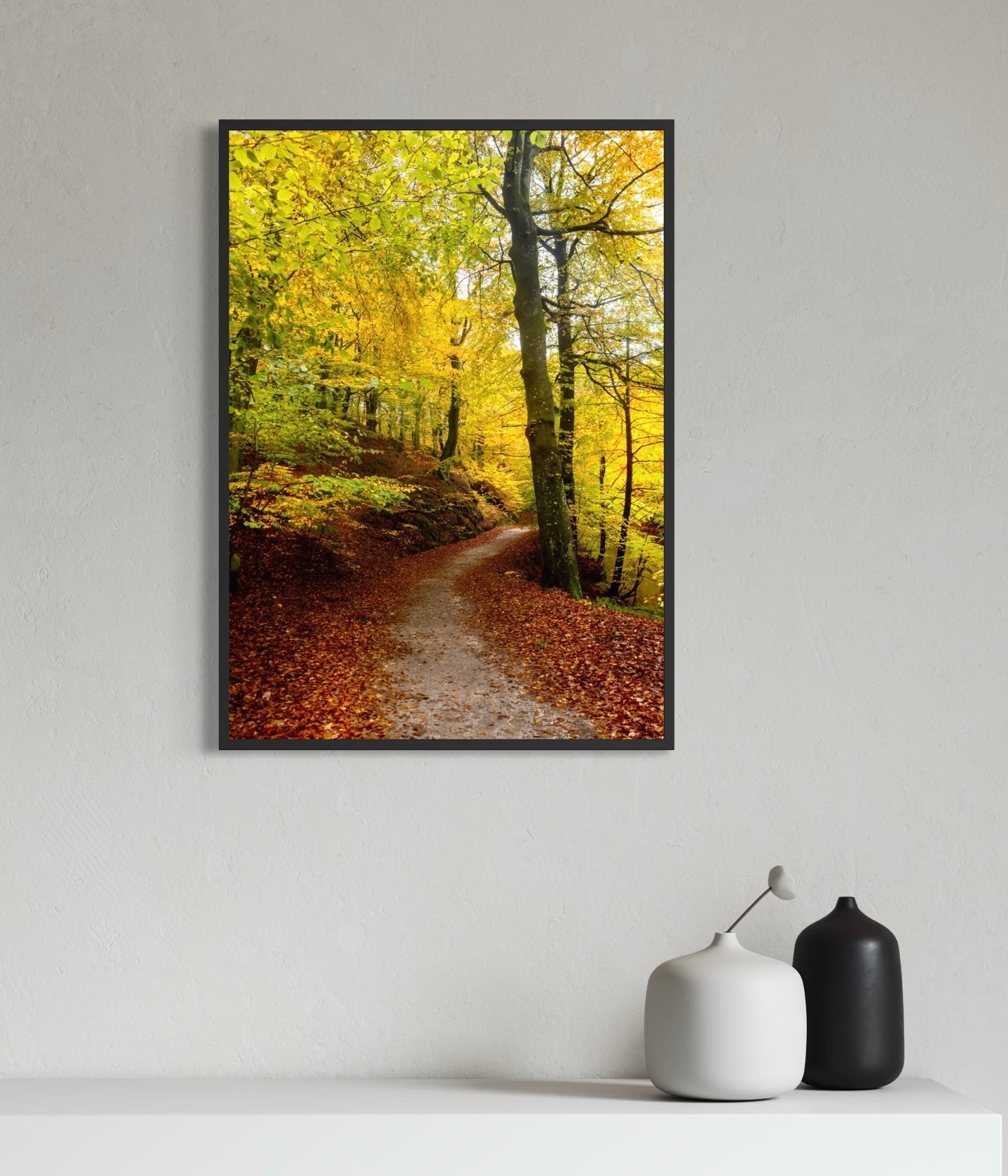 Efterår i Sæbygård Skov #3 - Deluxe Print