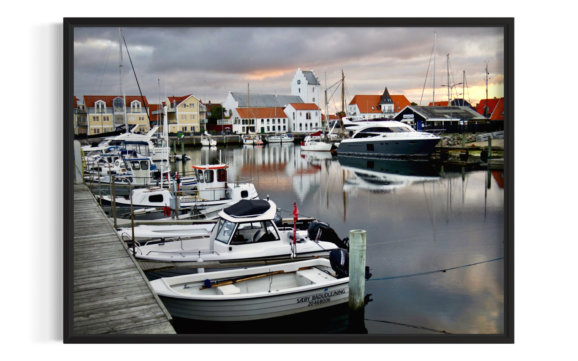 Sæby Havn #2 Plakat – Photo by Nature